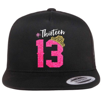 13 Years Old O.fficial Teenager 13th Birthday Gifts Flatbill Hat