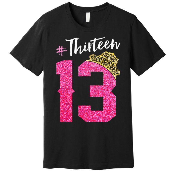 13 Years Old O.fficial Teenager 13th Birthday Gifts Premium T-Shirt