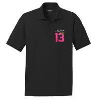 13 Years Old O.fficial Teenager 13th Birthday Gifts PosiCharge RacerMesh Polo