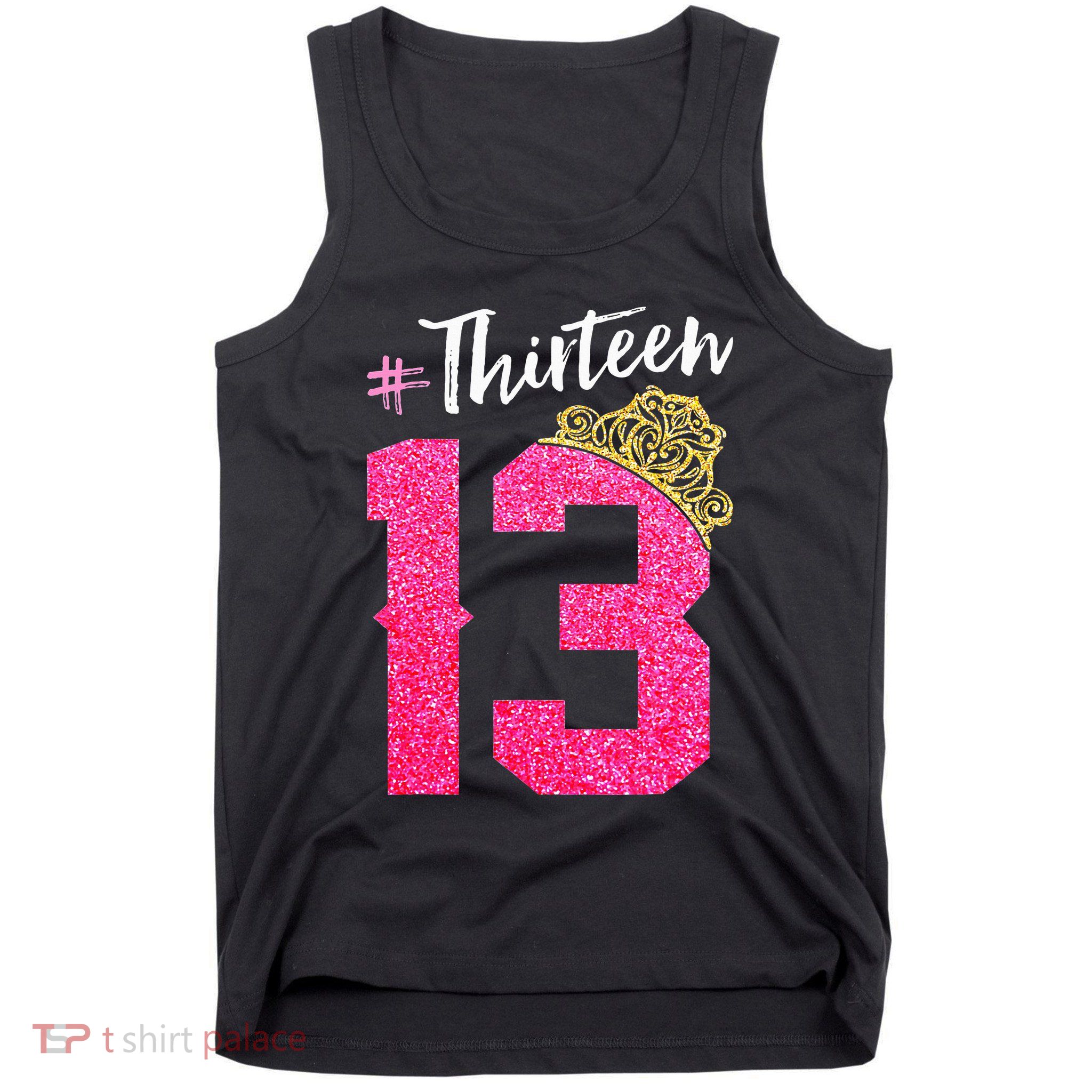 13 Years Old O.fficial Teenager 13th Birthday Gifts Tank Top