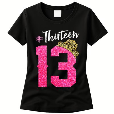 13 Years Old O.fficial Teenager 13th Birthday Gifts Womens T-Shirt