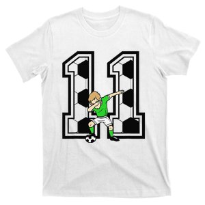 11 Year Old Soccer Player 11th Birthday T-Shirt