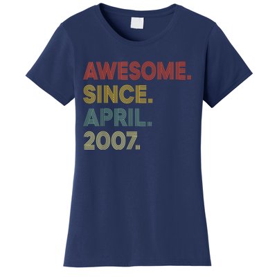 16 Year Old Awesome Since April 2007 16th Birthday Women's T-Shirt