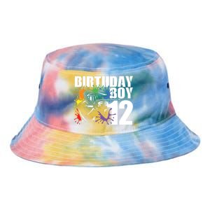 12 Year Old Paintball Birthday Party 12th Gift For Tie Dye Newport Bucket Hat