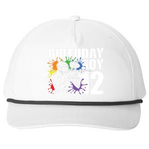 12 Year Old Paintball Birthday Party 12th Gift For Snapback Five-Panel Rope Hat