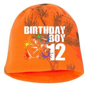 12 Year Old Paintball Birthday Party 12th Gift For Kati - Camo Knit Beanie