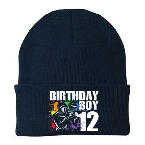 12 Year Old Paintball Birthday Party 12th Gift For Knit Cap Winter Beanie