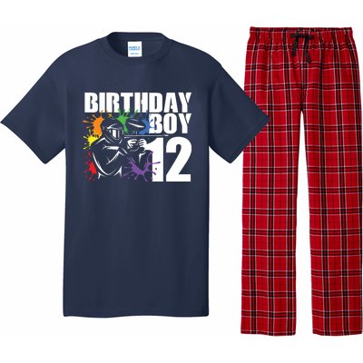 12 Year Old Paintball Birthday Party 12th Gift For Pajama Set