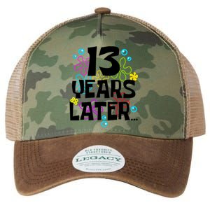 13 Year Old Birthday Gifts Thirteen 13 Years Later Legacy Tie Dye Trucker Hat