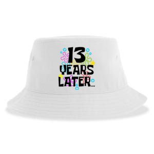 13 Year Old Birthday Gifts Thirteen 13 Years Later Sustainable Bucket Hat