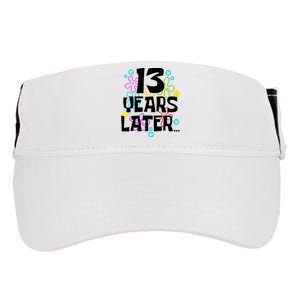 13 Year Old Birthday Gifts Thirteen 13 Years Later Adult Drive Performance Visor