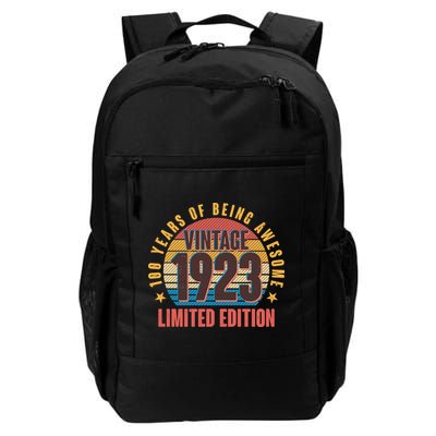 100 Years Of Being Awesome 1923 Limited Edition Vintage Retro Backpack