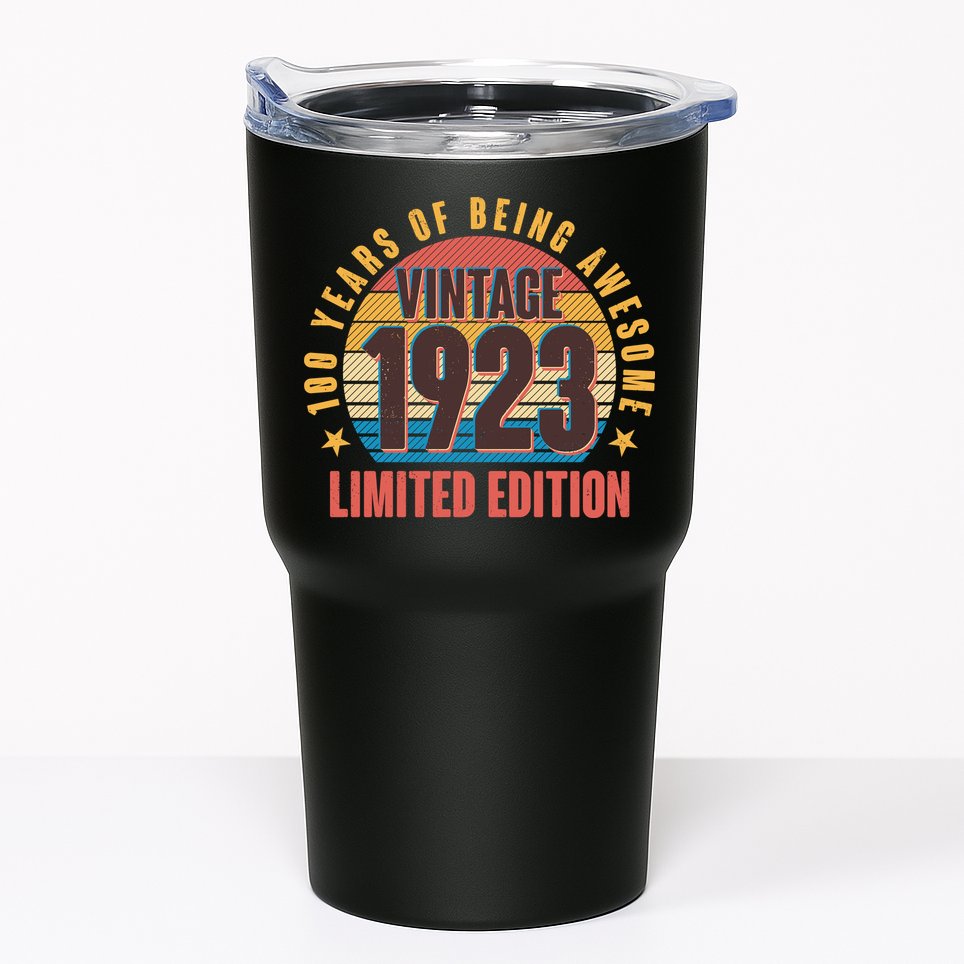 100 Years Of Being Awesome 1923 Limited Edition Vintage Retro Tumbler