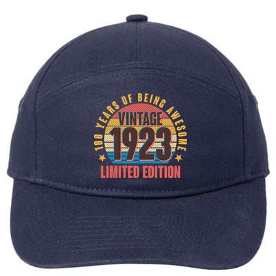 100 Years Of Being Awesome 1923 Limited Edition Vintage Retro 7-Panel Snapback Hat
