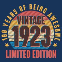 100 Years Of Being Awesome 1923 Limited Edition Vintage Retro Bucket Hat
