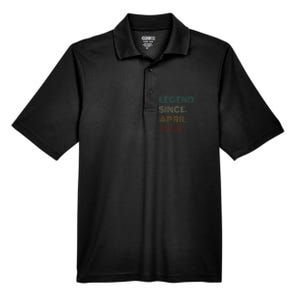 16 Years Old Legend Since April 2008 16th Birthday Men's Origin Performance Pique Polo