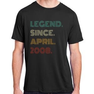 16 Years Old Legend Since April 2008 16th Birthday Adult ChromaSoft Performance T-Shirt