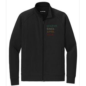 16 Years Old Legend Since April 2008 16th Birthday Stretch Full-Zip Cadet Jacket