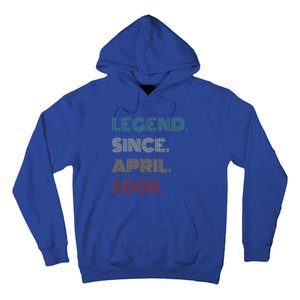 16 Years Old Legend Since April 2008 16th Birthday Hoodie