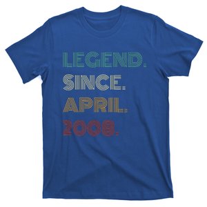 16 Years Old Legend Since April 2008 16th Birthday T-Shirt