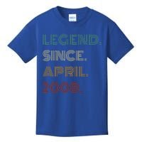 16 Years Old Legend Since April 2008 16th Birthday Kids T-Shirt