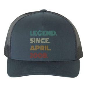 16 Years Old Legend Since April 2008 16th Birthday Yupoong Adult 5-Panel Trucker Hat