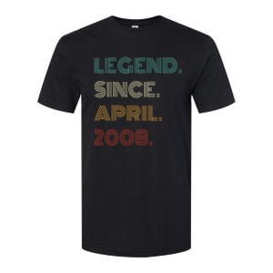 16 Years Old Legend Since April 2008 16th Birthday Softstyle CVC T-Shirt