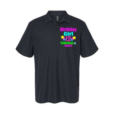 12 Year Old Girl Birthday Party Neon Bday Party Softstyle Adult Sport Polo