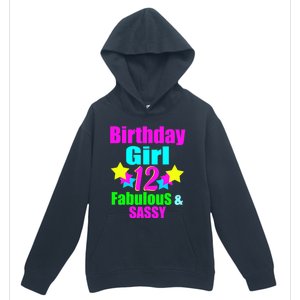 12 Year Old Girl Birthday Party Neon Bday Party Urban Pullover Hoodie