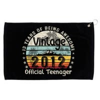 13 Yr Old Gifts Vintage 2012 Teenager 13th Birthday Grommeted Golf Towel