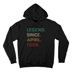 16 Years Old Legend Since April 2008 16th Hoodie