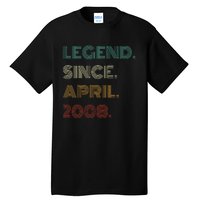 16 Years Old Legend Since April 2008 16th Tall T-Shirt