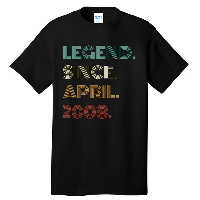 16 Years Old Legend Since April 2008 16th Tall T-Shirt