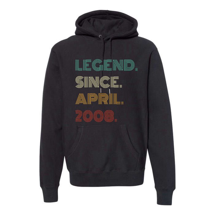 16 Years Old Legend Since April 2008 16th Premium Hoodie