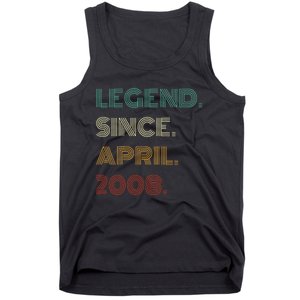 16 Years Old Legend Since April 2008 16th Tank Top