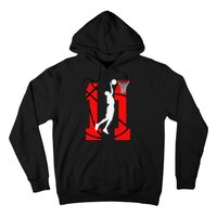 11 Years Old 11th Birthday Basketball Lovers Hoodie