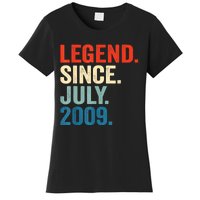 13 Years Old Gifts Legend Since July 2009 13th Birthday Boy Women's T-Shirt