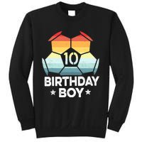 10 Year Old Soccer Player Gifts 10th Birthday Boy Tenth Bday Sweatshirt