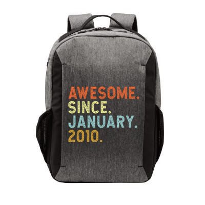 13 Years Old Awesome Since January 2010 13th 13 Birthday Vector Backpack