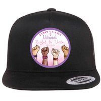 100 Years Right To Vote Centennial Xix 19th Amendment Suffragette Woman Voting Flat Bill Trucker Hat