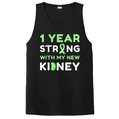 1 Year Strong With My New Kidney Transplant Anniversary PosiCharge Competitor Tank