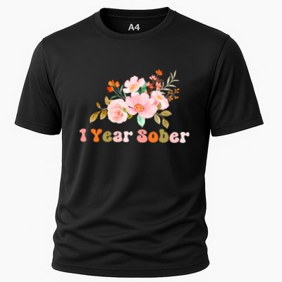 1 Year Sober Gift Sober Anniversary Gift Sobriety Gift Recovery Soberversary Performance Shirt