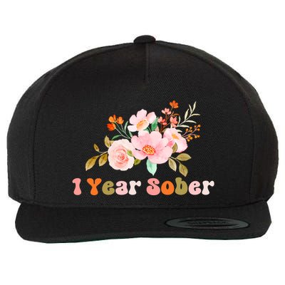 1 Year Sober Gift Sober Anniversary Gift Sobriety Gift Recovery Soberversary Wool Snapback Cap