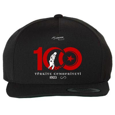 100 Yil Türkiye Cumhuriyeti 1923 Wool Snapback Cap