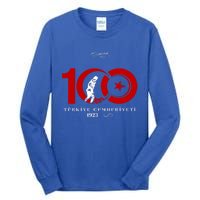 100 Yil Türkiye Cumhuriyeti 1923 Tall Long Sleeve T-Shirt