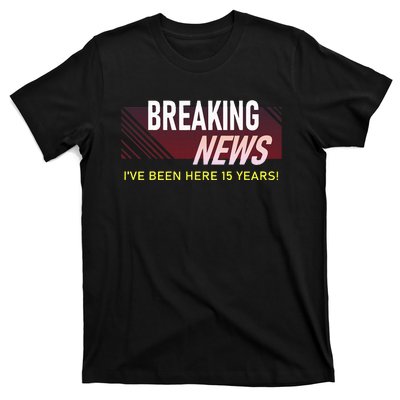 15 Year Work Anniversary 15th Employee Appreciation T-Shirt