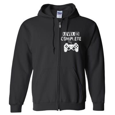 10 Year Wedding Anniversary Gift Ideas For Him Her Full Zip Hoodie