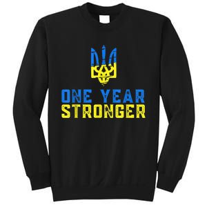 1 Year War Anniversary In Ukraine, Stand With Ukraine Sweatshirt