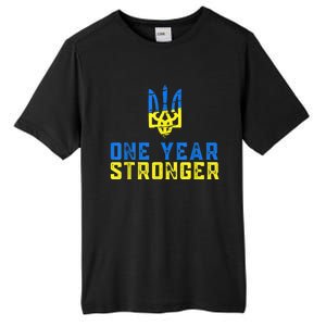 1 Year War Anniversary In Ukraine, Stand With Ukraine Tall Fusion ChromaSoft Performance T-Shirt