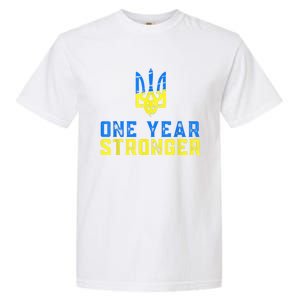 1 Year War Anniversary In Ukraine, Stand With Ukraine Garment-Dyed Heavyweight T-Shirt